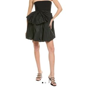 Cinq à Sept Stella Liv Side Bow Dress, Black NWT Size: 8